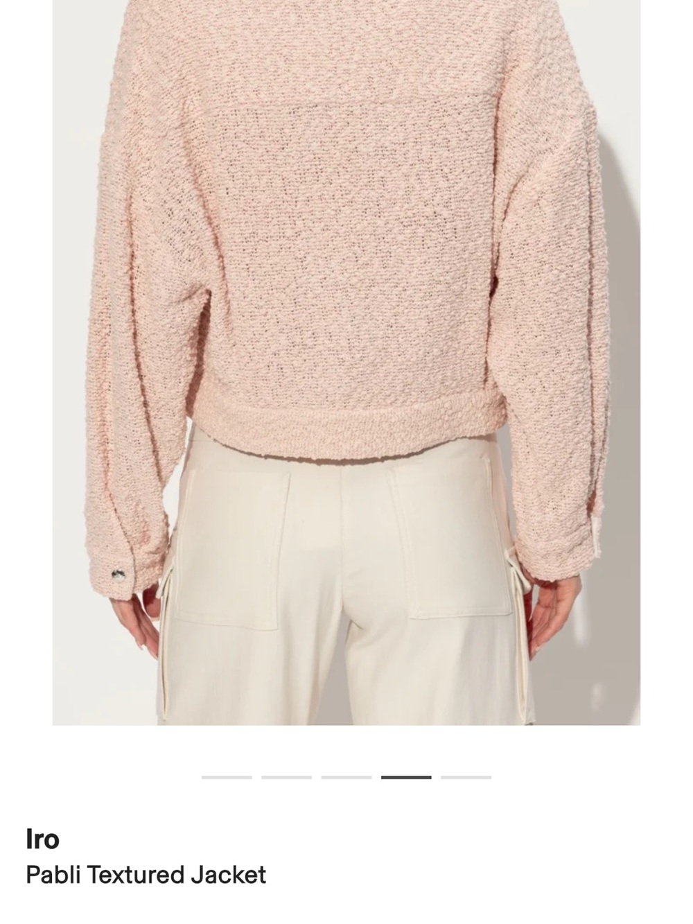 IRO Pablo textured jacket - Picture 3 of 11